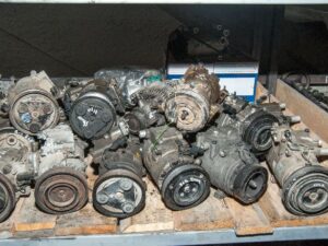 Hyundai Accent Blue Klima kompresörü  2011-2018 Model orjinal çıkma yedek parça