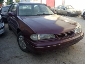 HYUNDAİ SONATA SAĞ ARKA KAPI 1991-1993 ORJİNAL ÇIKMA YEDEK PARÇA